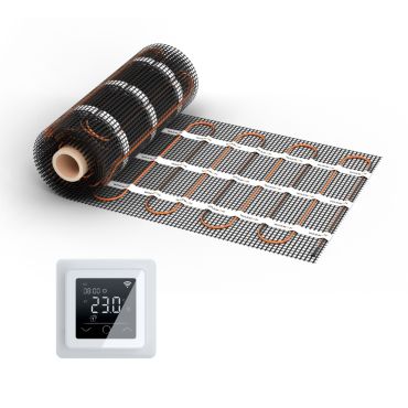 Heizmatten WARMON CLASSIC+ 160 W/m² 160 W/m² mit Thermostat MCS/TP 750 nach Wahl