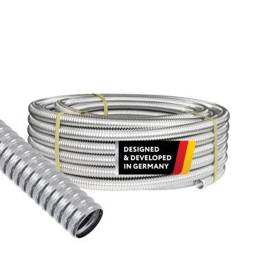 Edelstahlwellrohr CSST304 für Wasserversongung im Ringbund, geglüht DN15 x 20m