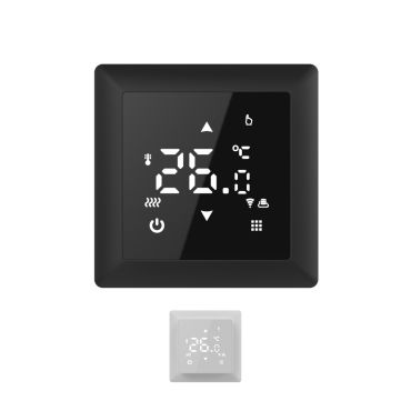 Temperaturregler TS100 WiFi Touch in Schwarz