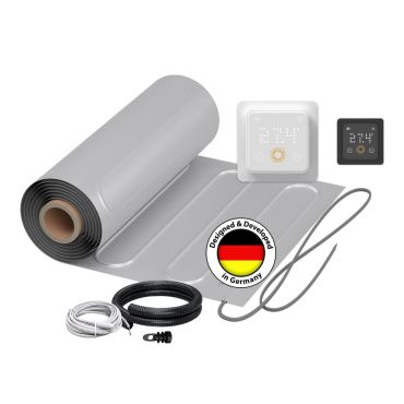 Heizmatte WARMON ALU 150 W/m² inkl. WiFi Thermostat TS 500 mit Präsenzsensor