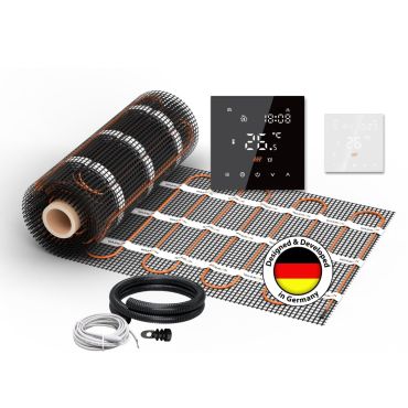Heizmatte WARMON CLASSIC LIGHT 100 W/m² inkl. digital Thermostat TS 300-Serie