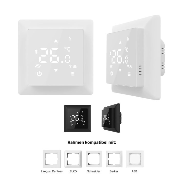 1m² Fußbodenheizung Elektrische Fußbodenheizung 200W/m² - Mit WLAN Thermostat Für Fliesen Und Naturstein Badezimmer Heizung