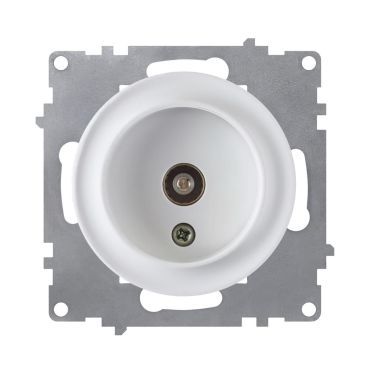 Combi-Netzwerk/TV Steckdose:  Antenne TV-Koax, Netzwerkanschluss RJ45, CAT5e
