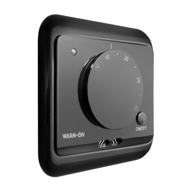 Thermostat AC3082H analog, schwarz