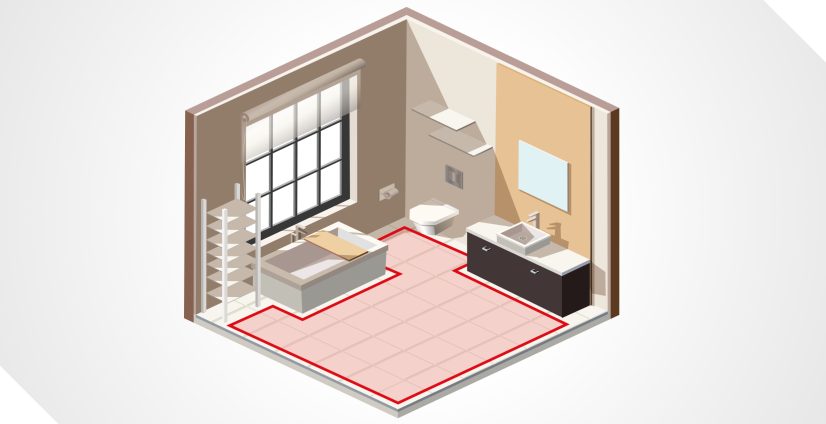 heating area