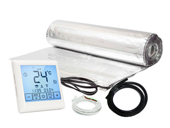 ALU Heizmatten Set für Parkett, Laminat ALU Heizmatten Set für Parkett, Laminat