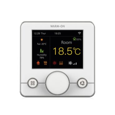 Thermostat R7C-716 WIFI mit Farb-LCD-Bildschirm weiß