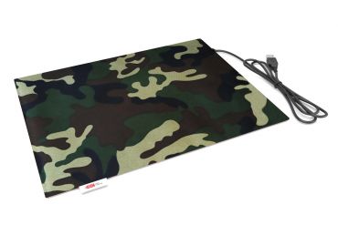 Tragbares Sitzkissen, LappoComfort Pad USB Sitzkissen - Camouflage
