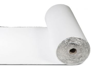 Aluminum Dämmfolie für Laminat / Klickböden von Warmset 10 m² - 1 m x 10 m